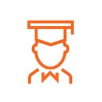 oranžna ikona:Znanje zaposlenih